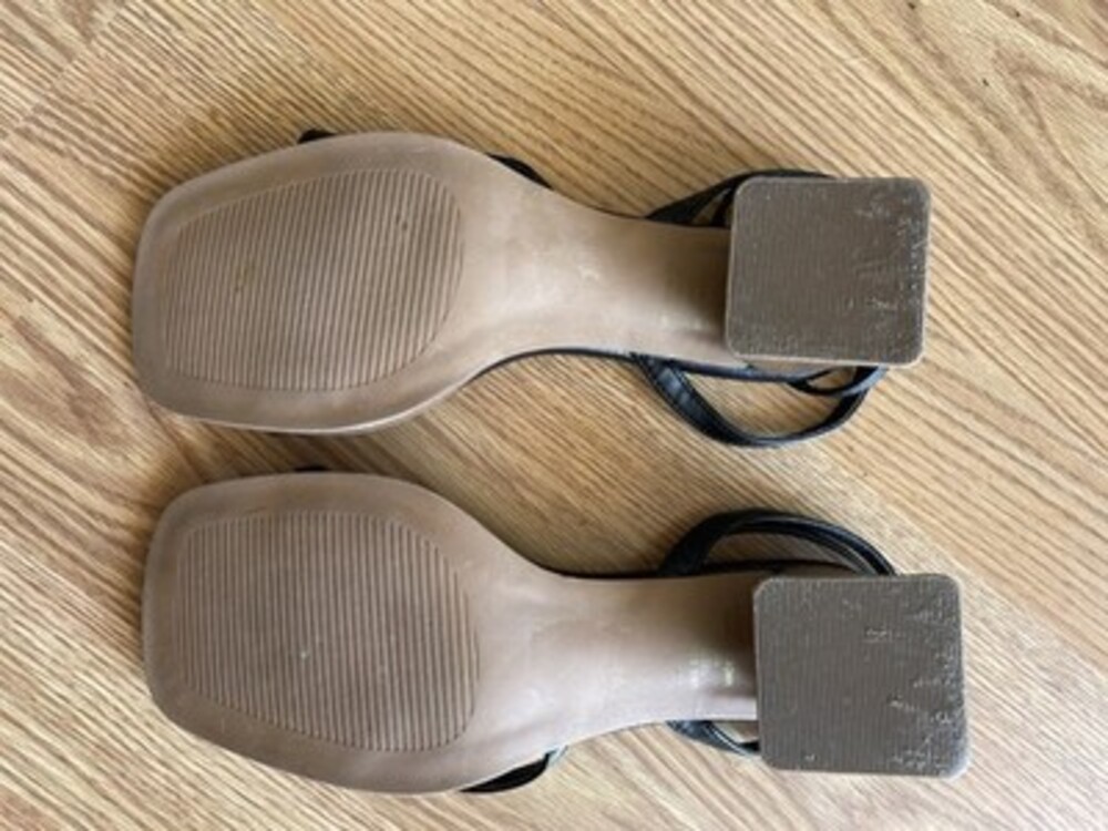 ASOS Hastings Mid Block Heeled Sandals Size 7 - Picture 6 of 7